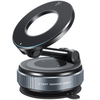 K009 COMPACT MAGNETIC CAR PHONE HOLDER FOR DASHBOARD & WINDSHIELD - BLACK