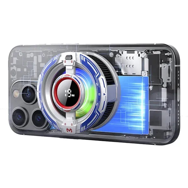 Memo CX16 Cooling Fan | Magnetic Mobile Cooler for PUBG | Byteforge