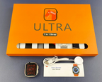 Ultra 7 IN 1 SmartWatch 2.1 Inch Full HD Screen Series 8 Wireless Charging 7 Straps Waterproof