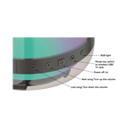 BX-187  Portable Wireless Fashionable Bluetooth Speaker