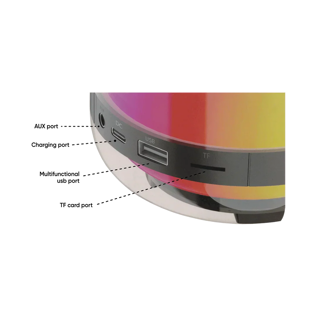 BX-187  Portable Wireless Fashionable Bluetooth Speaker
