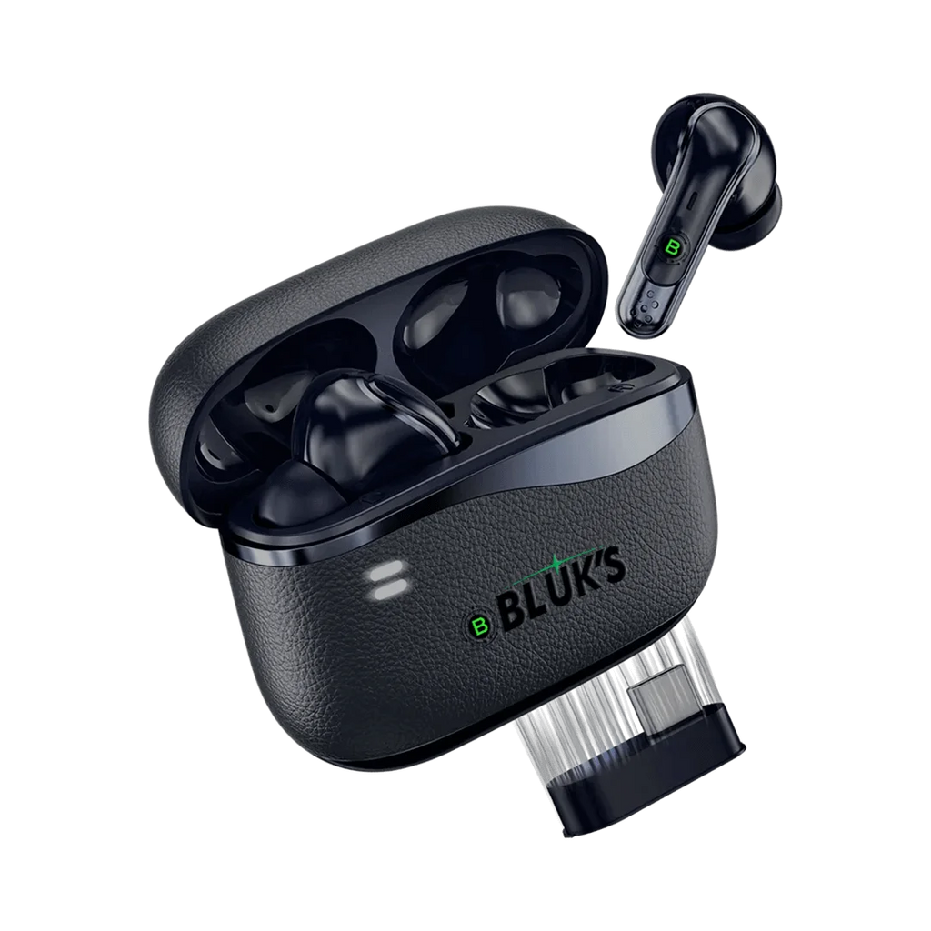 BX-600 Quad-Mic ANC + ENC AirBuds with 2.4G Dongle
