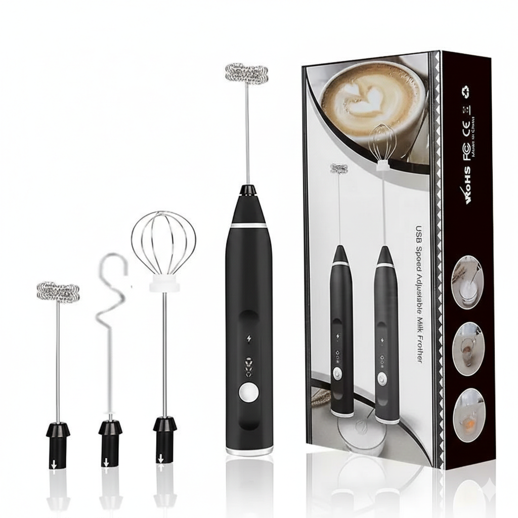 3-in-1 Rechargeable Coffee Frother