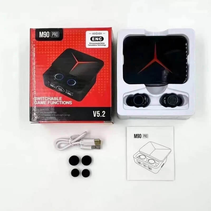 M90 Pro TWS Gaming Earbuds