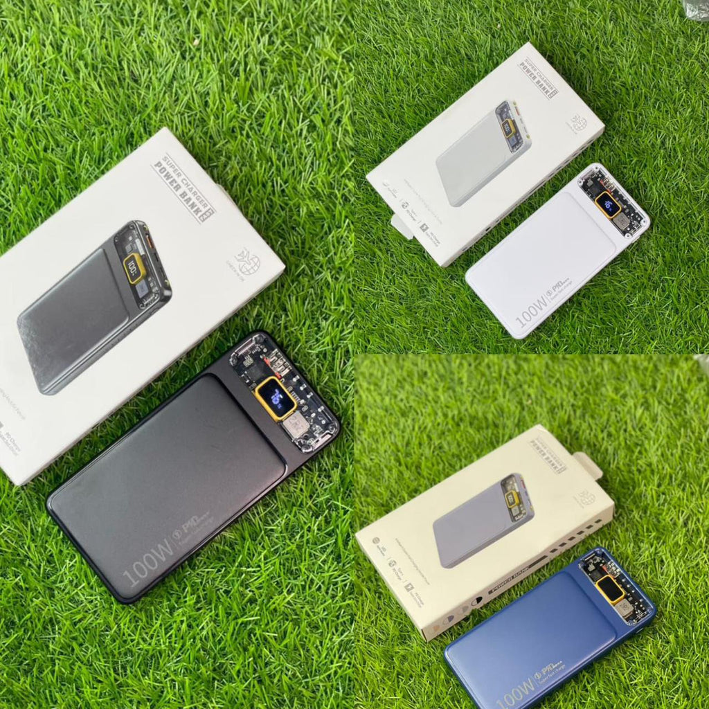 10000mAh 100W Fast Charging Power Bank | Best Power Bank Pakistan – Byteforge