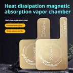 MEMO CX12, Mobile Phone Cooler with External Battery, Magnetic Semiconductor Ice Cooling Fan Radiator with AI