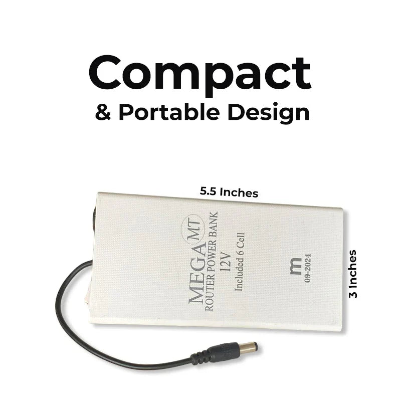 12W WiFi Router Power Bank