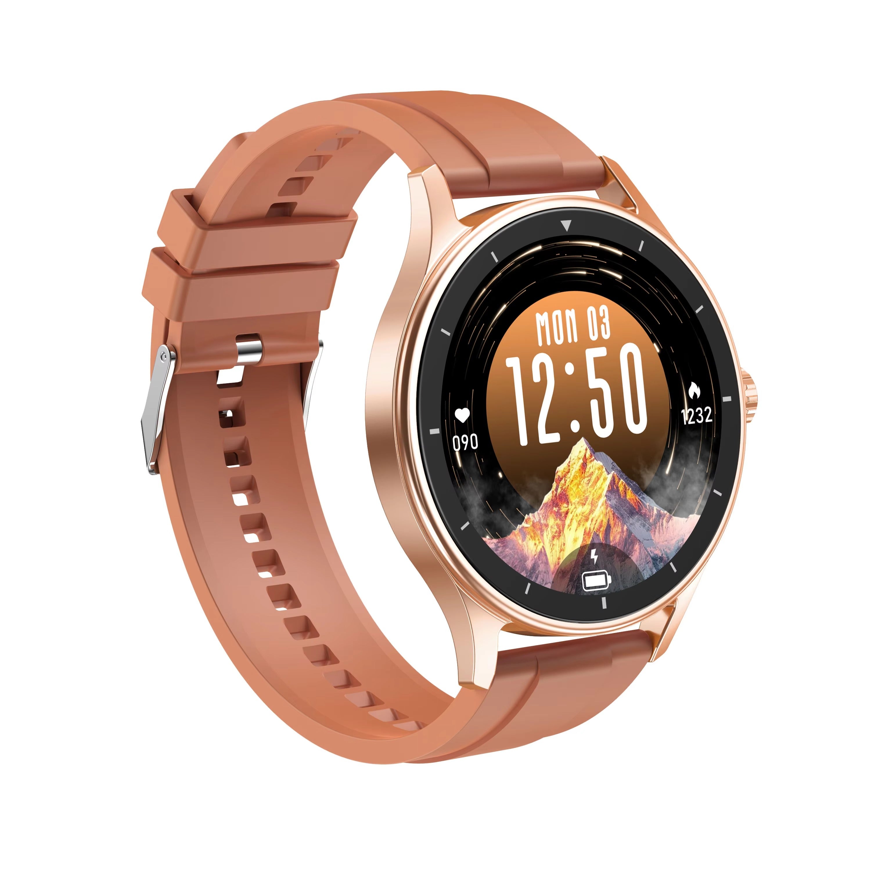 L500 PRO TFT Touch Screen for Smart Watch IP67 Waterproof with Heart Rate Monitor Remote Control Sport Features for Unisex