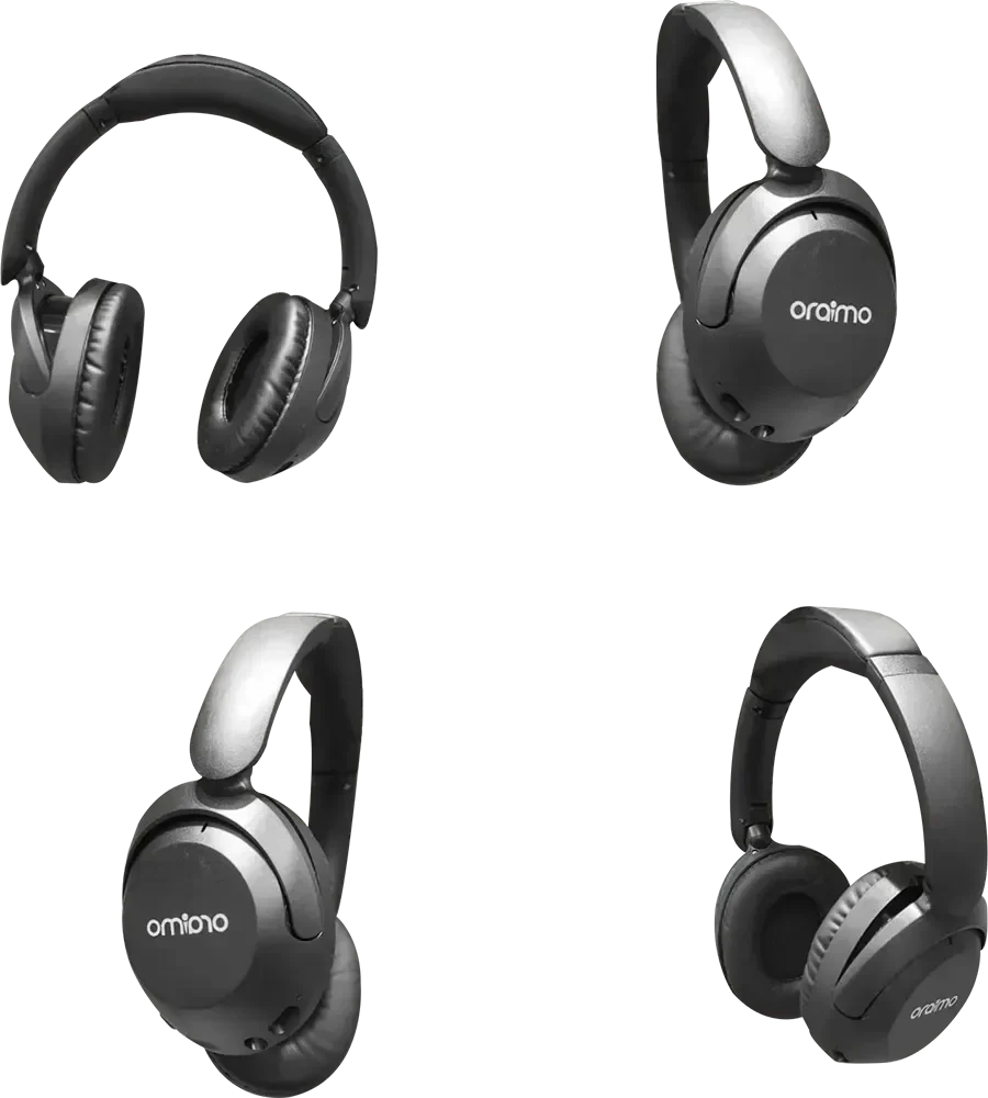 ORAIMO OR 520 Wireless Headphones - Rechargeable Type-C with SD Card