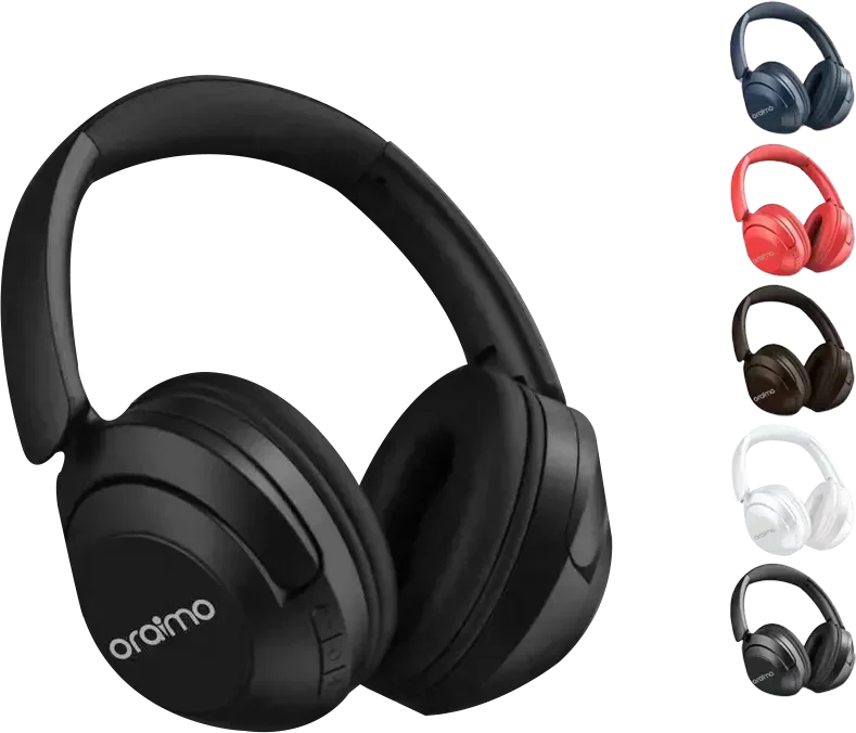 ORAIMO OR 520 Wireless Headphones - Rechargeable Type-C with SD Card